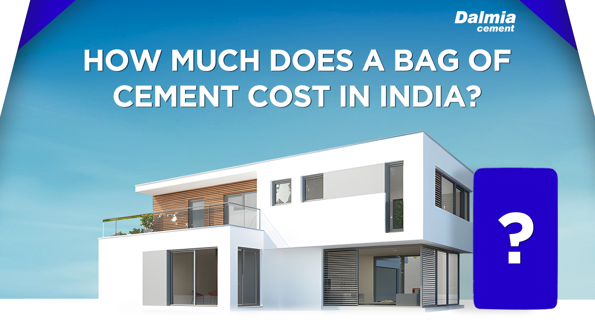 Cost of Cement Bags in India
