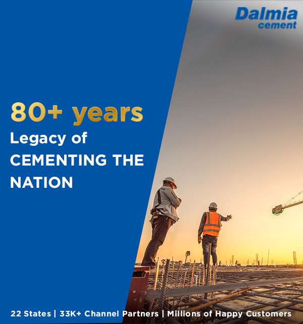 Dalmia Cement for Superior Contrsuction